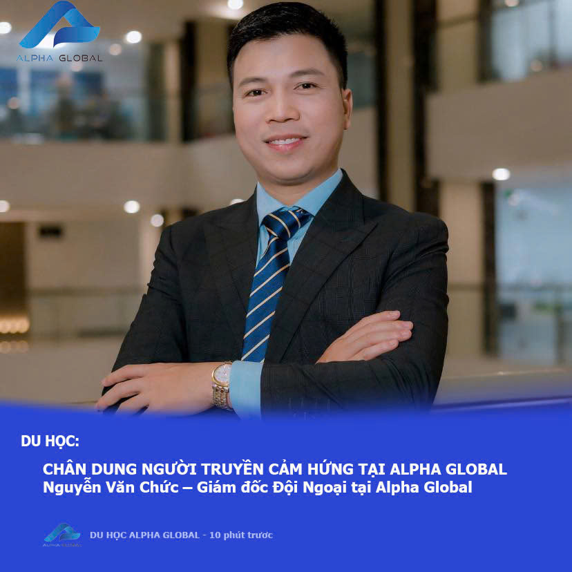 CHÂN DUNG NGƯỜI TRUYỀN CẢM HỨNG TẠI ALPHA GLOBAL